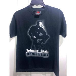 Small Vintage Johnny Cash - Man in Black t-Shirt